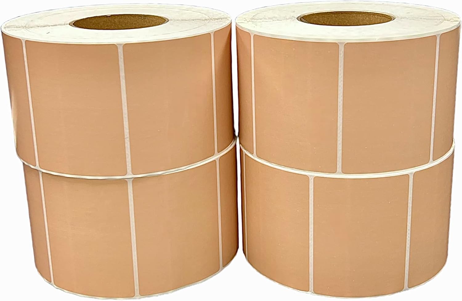 Etiquetas de transferencia térmica (4 x 3 pulgadas), etiquetas multiusos para envío y negocios, núcleo de 3 pulgadas compatible con impresoras
