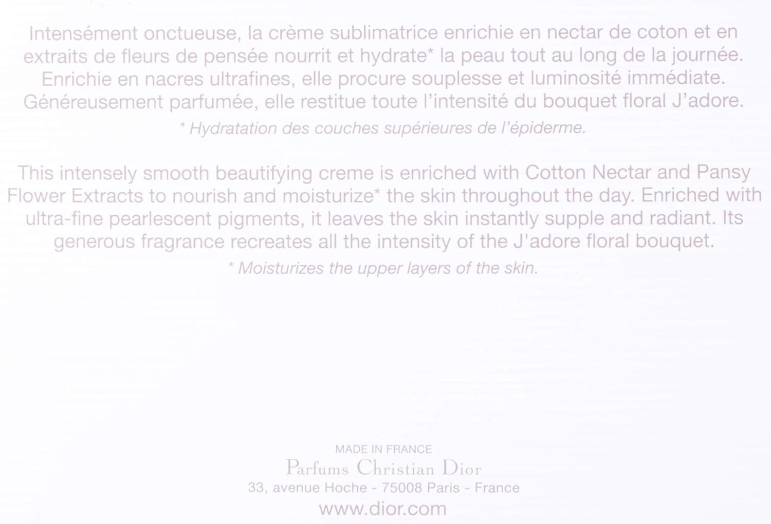 Dior J’adore Crema Corporal 5.1 fl oz