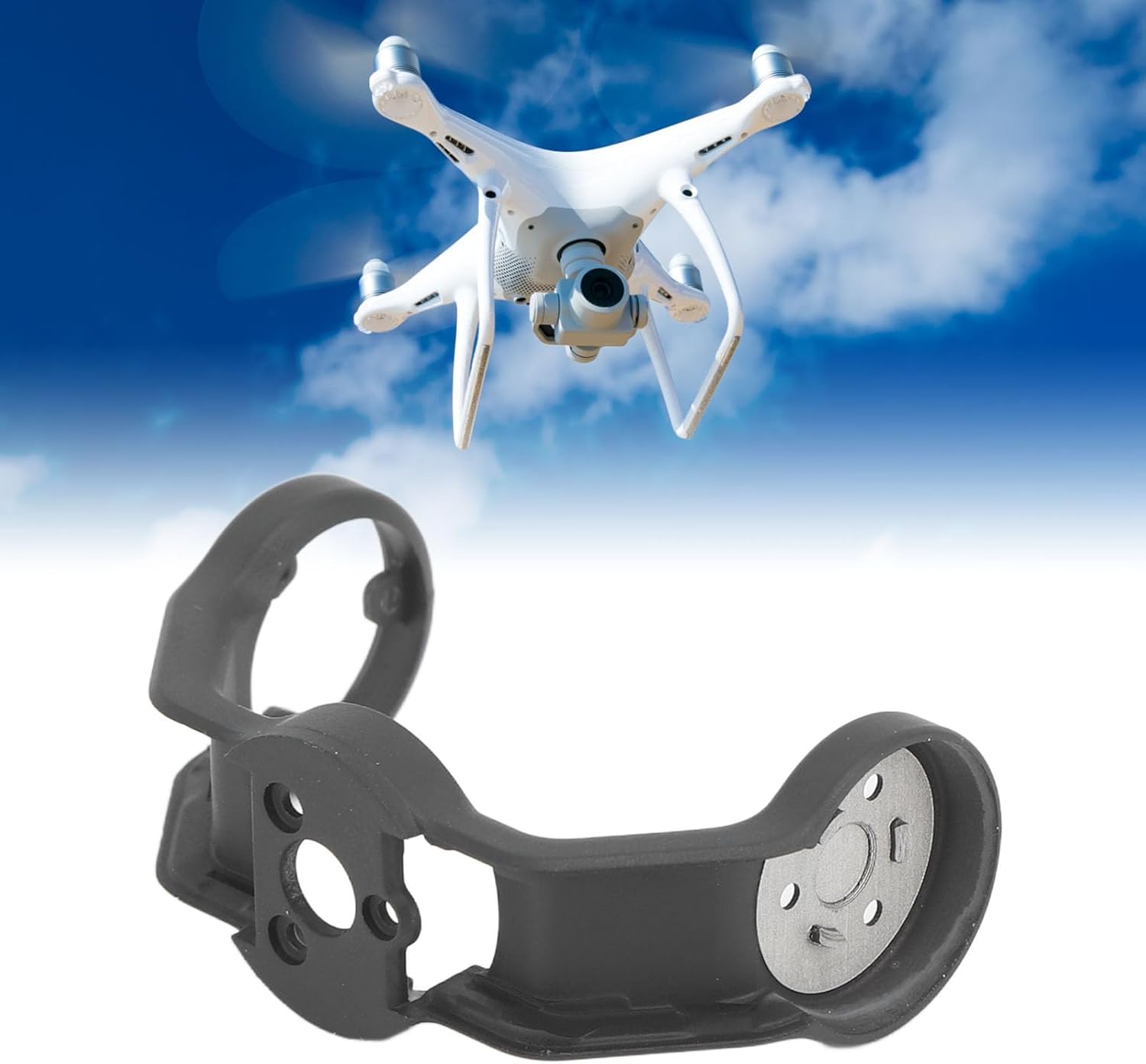 Landing Gear Drone R Axis Reparación Piezas de Reparación Brazo Rodillo Resistente Soporte Inferior con Rendimiento Estable para Mini 3 Pro Drone