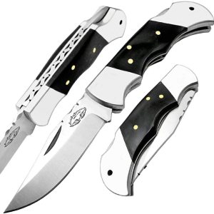 Cuchillo plegable de acero inoxidable 420cs Cuchillos de caza plegables de 5.5 pulgadas de cuerno de búfalo negro Handel cuchillo de senderismo – Cuchillo plegable de acero inoxidable 420cs Cuchillos de caza plegables de 5.5 pulgadas de cuerno de búfalo negro Handel cuchillo de senderismo –
