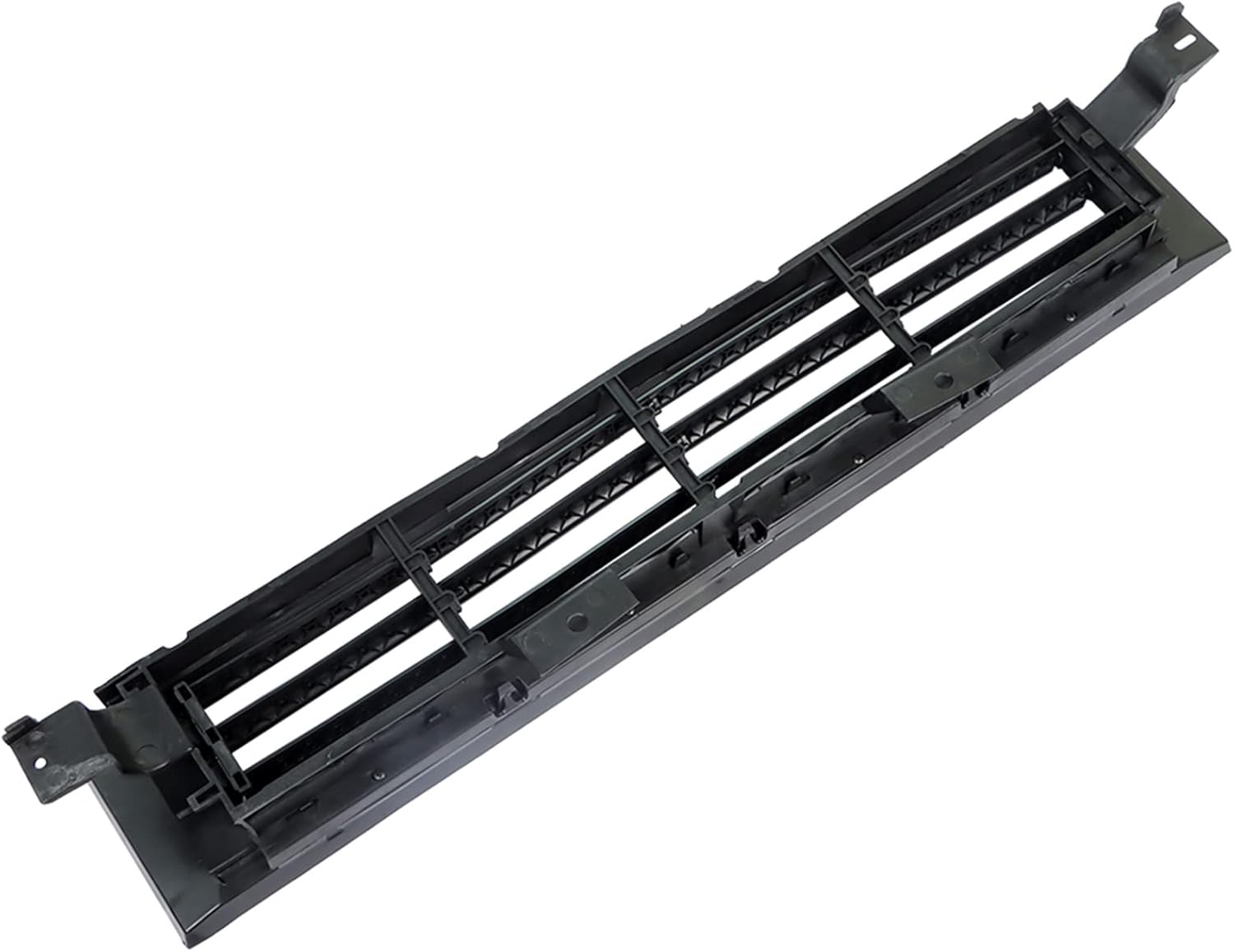 munirater Reemplazo del conjunto del obturador del radiador de la parrilla inferior delantera para Altima 623306CA0C 2019 2020, color negro