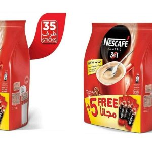 Café clásico 3 en 1 30 palitos + 5 gratis – 2 bolsas x 35 palitos 0.41 oz cada uno Café clásico 3 en 1 30 palitos + 5 gratis – 2 bolsas x 35 palitos 0.41 oz cada uno