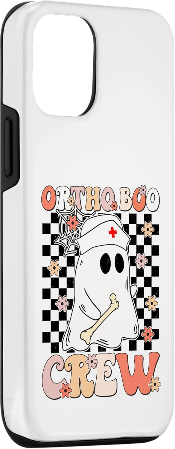iPhone 13 Pro Ortho Boo Crew Ghost Pumpkin Orthopedic Nurse Halloween Case