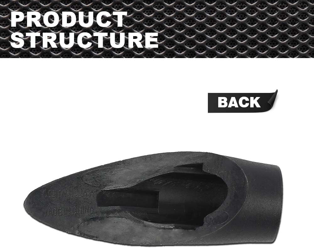 Bisel de base de montaje de antena de radio compatible con Dodge Ram 1994-2002 1500 2500 3500 56043018
