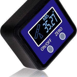 Medidor de ángulo digital y transportador, buscador de ángulo digital con base magnética para carpintería, sierra de mesa, construcción, maquinaria Medidor de ángulo digital y transportador, buscador de ángulo digital con base magnética para carpintería, sierra de mesa, construcción, maquinaria