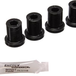 Energy Suspension 2.2117G Juego de grilletes del mercado de accesorios, negro Energy Suspension 2.2117G Juego de grilletes del mercado de accesorios, negro