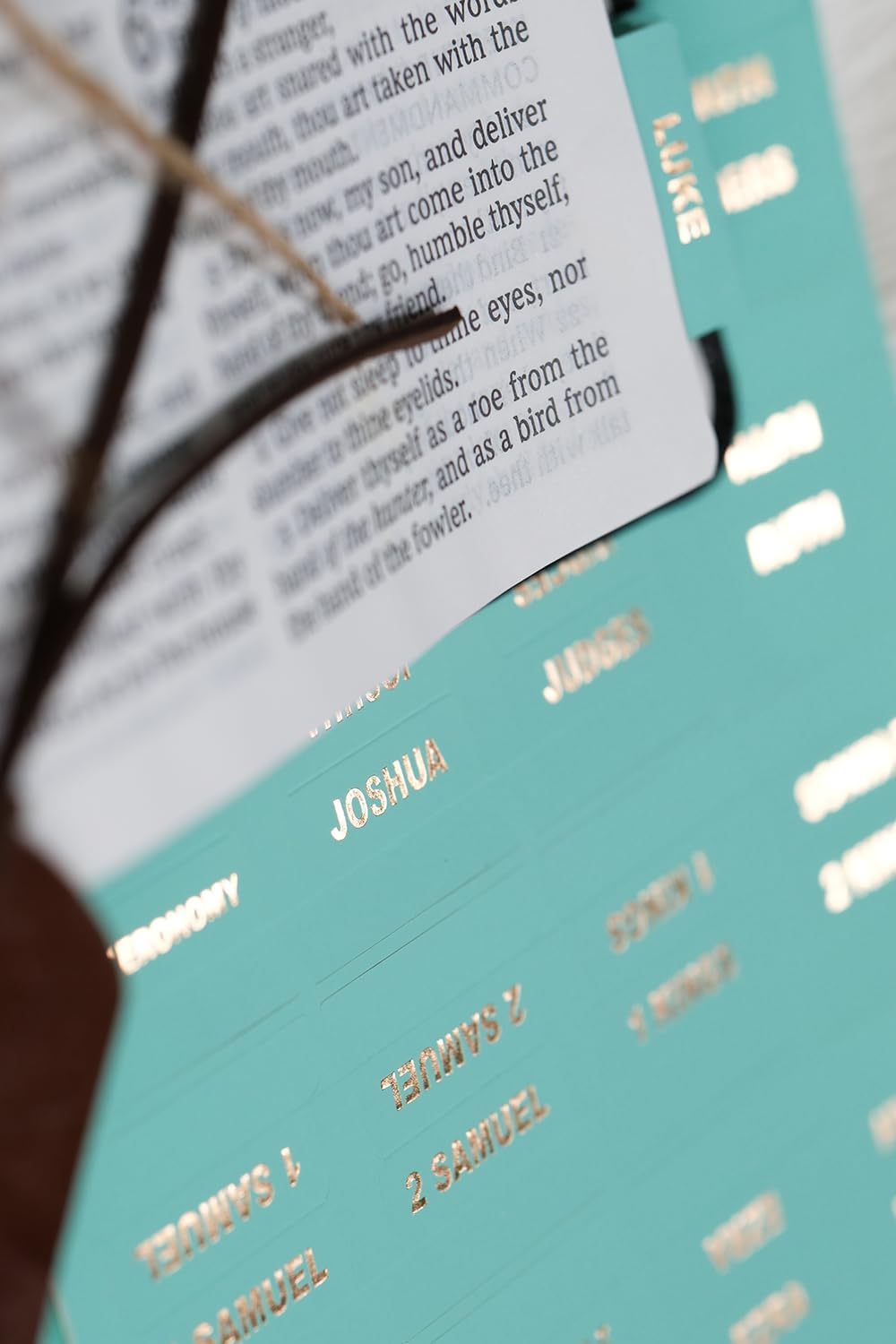 Pestañas de cuero para la Biblia, pestañas de la Biblia para mujeres y hombres, pestañas de la Biblia para Biblia de estudio, 80 pestañas de índice