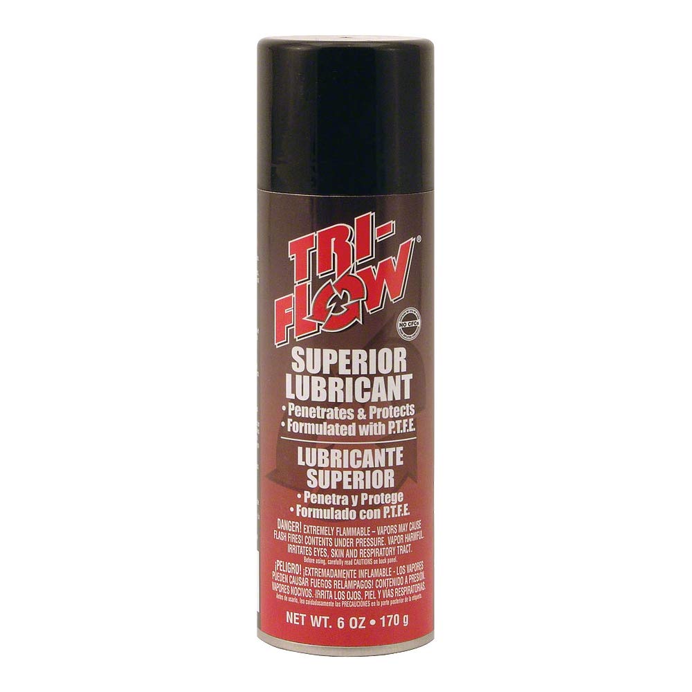 Tri-Flow 20005TF 6 oz Lubricante en Aerosol – Cantidad24 Latas