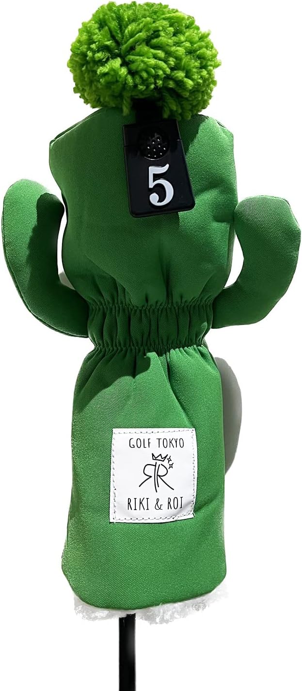Riki & ROI Cactus Golf Club – Funda para cabeza (Hybrid X)