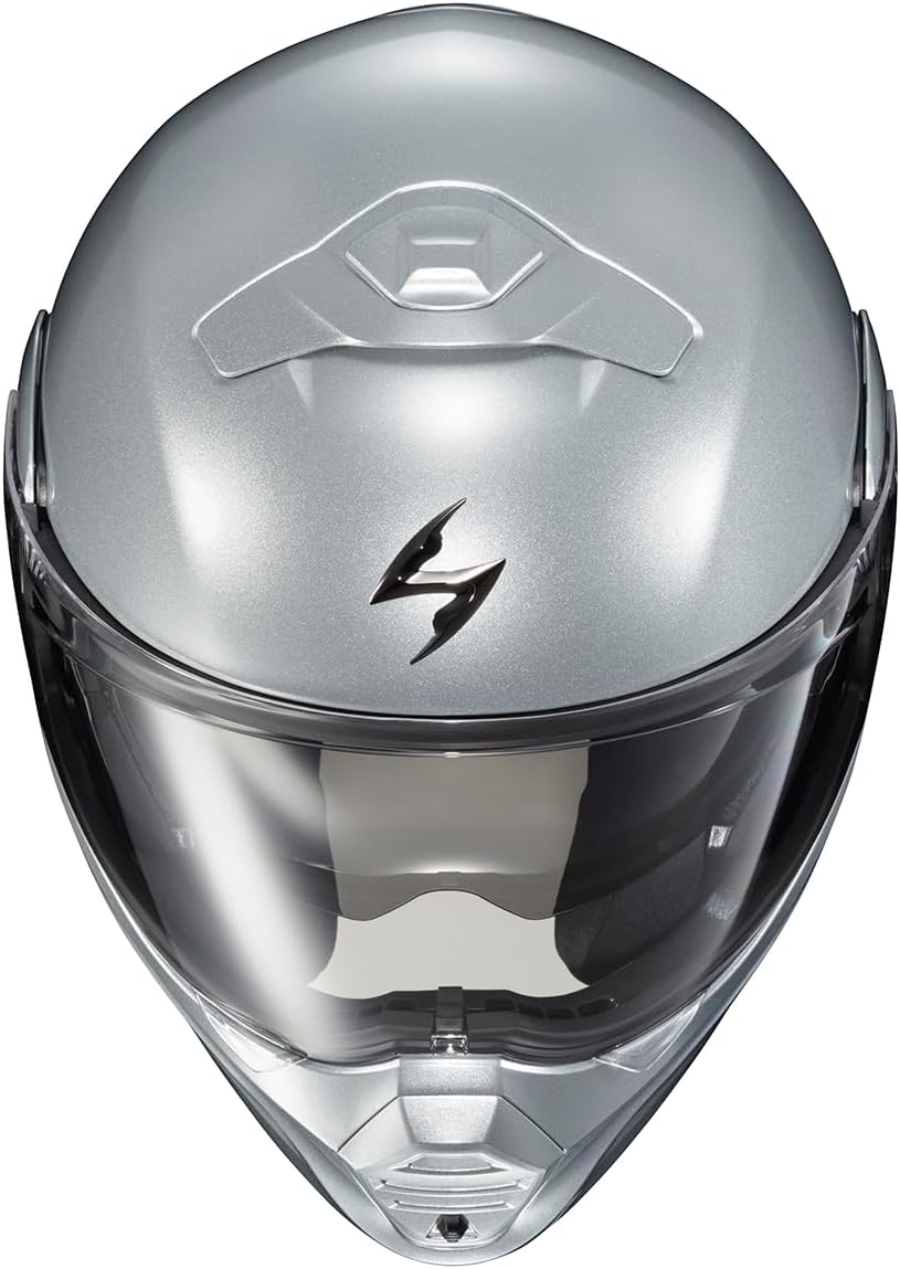 ScorpionEXO GT930 Dual Open Full Face Transformer Casco de motocicleta Bluetooth Ready Altavoces Bolsillos DOT ECE PJ Aprobado Adulto