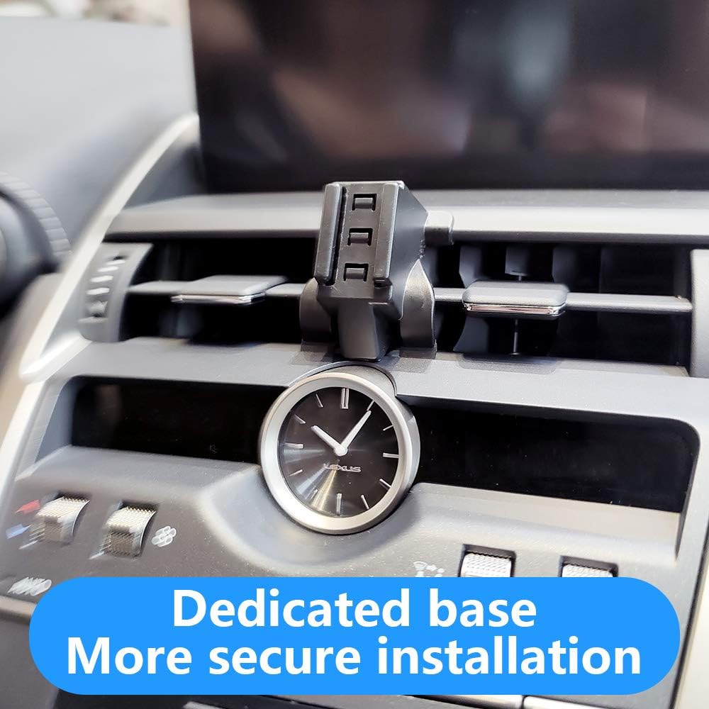 LUNQIN – Soporte para teléfono de coche para Lexus NX 300 300h SUV (teléfonos grandes con estuche)