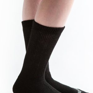 Doc Ortho Calcetines para diabéticos ultra suaves y holgados, 6 pares, cuello redondo Doc Ortho Calcetines para diabéticos ultra suaves y holgados, 6 pares, cuello redondo