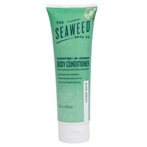 The Seaweed Bath Co. Acondicionador corporal hidratante para la ducha, 8 onzas, aroma a agua de coco, con algas naturales de Bladderwrack, vegano, The Seaweed Bath Co. Acondicionador corporal hidratante para la ducha, 8 onzas, aroma a agua de coco, con algas naturales de Bladderwrack, vegano,