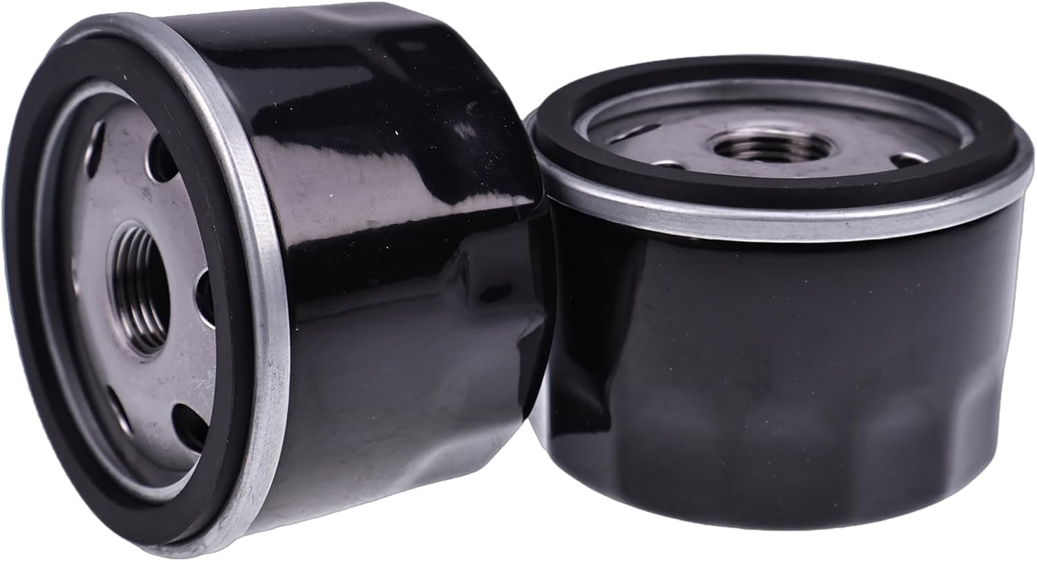 IEQFUE 2 filtros de aceite 49065-0721 49065-7007 compatibles con Kawasaki FR541V FR600V FR651V FR691V FR730V JD AM125424 AM119567