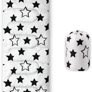 Axolotl Saco de dormir de unicornio para niños y niñas, saco de dormir ligero y cálido para clima frío, saco de dormir portátil impermeable con saco Axolotl Saco de dormir de unicornio para niños y niñas, saco de dormir ligero y cálido para clima frío, saco de dormir portátil impermeable con saco