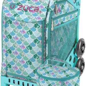 ZUCA Kokomo Mermaid – Inserto Kokomo con marco aguamarina y lonchera a juego (edición limitada), Agua, Moderno ZUCA Kokomo Mermaid – Inserto Kokomo con marco aguamarina y lonchera a juego (edición limitada), Agua, Moderno