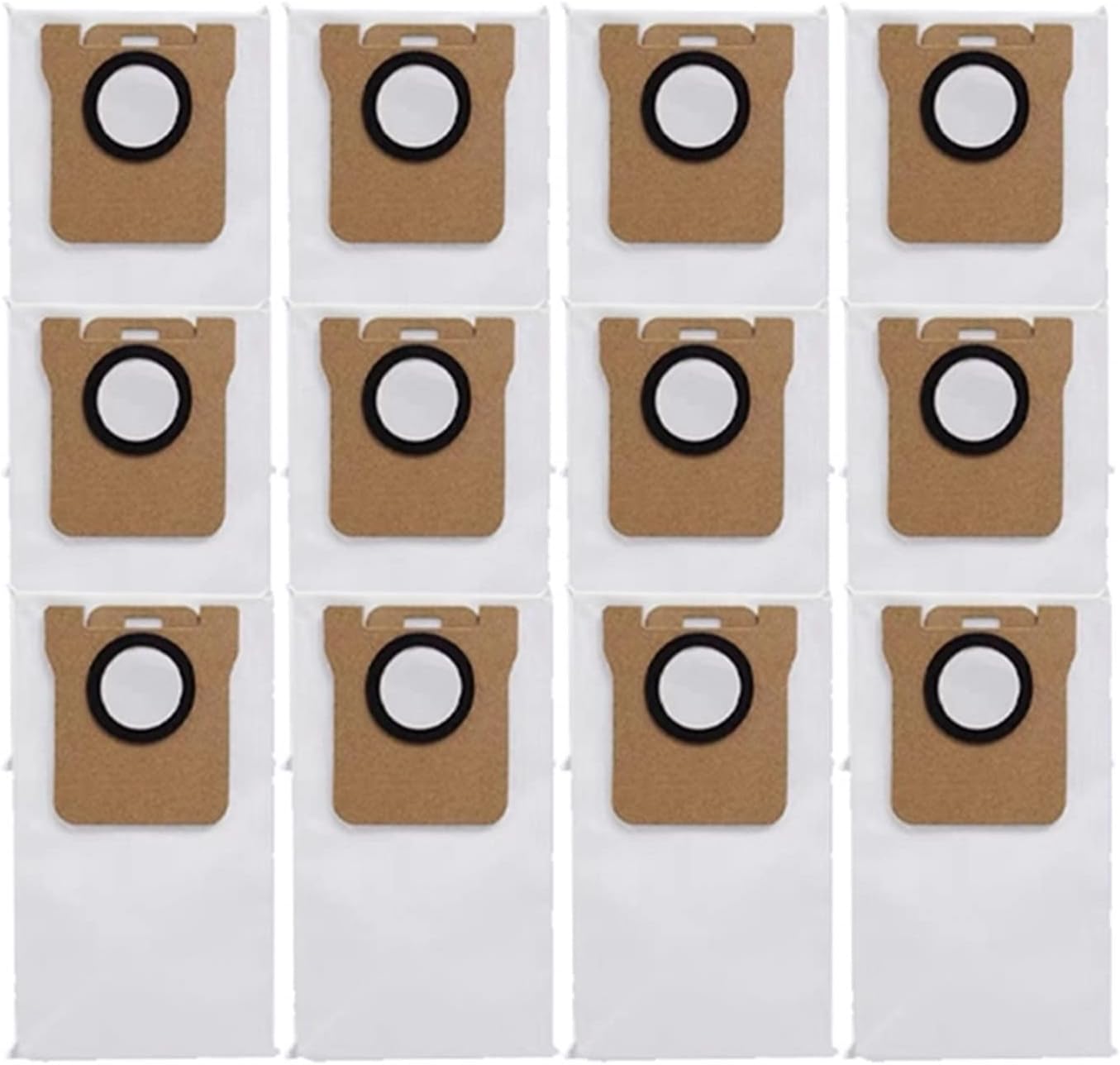 12 unids bolsa de polvo compatible para Xiaomi Mijia Omni 1S X10+ Aspiradora repuesto repuesto accesorios