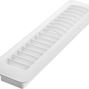 Imperial RG1449 Registro de piso con diseño de rejillas, 2-14 pulgadas de alto x 12 pulgadas de ancho, poliestireno, 2.25 x 12 pulgadas, blanco Imperial RG1449 Registro de piso con diseño de rejillas, 2-14 pulgadas de alto x 12 pulgadas de ancho, poliestireno, 2.25 x 12 pulgadas, blanco