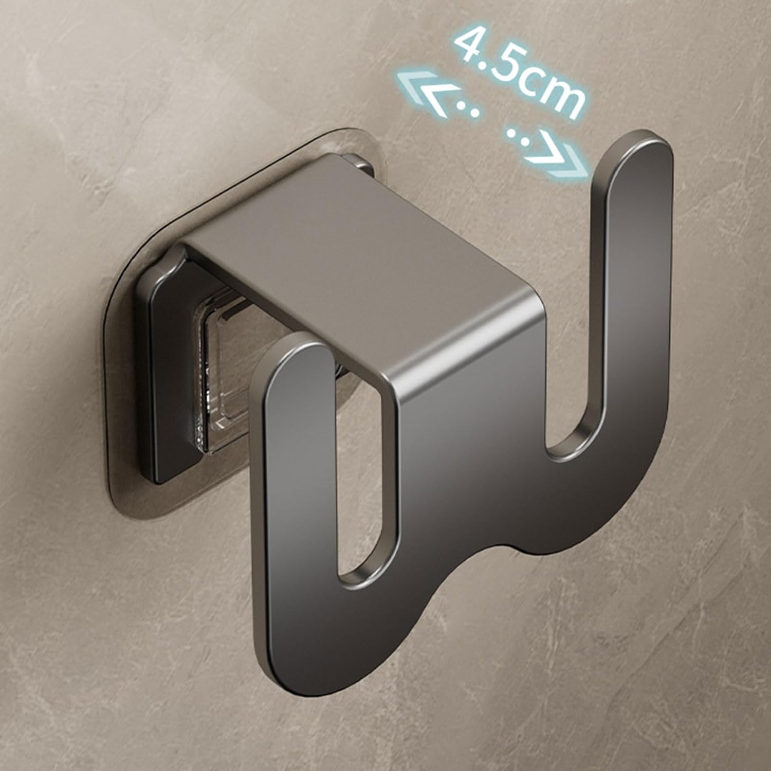 Estante para zapatilla de pared sin perforaciones, para baño y inodoro, estante de gancho de almacenamiento, práctico soporte para zapatos
