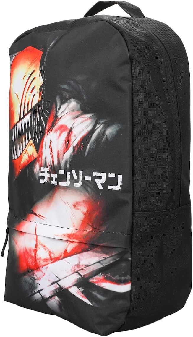 Mochila para portátil Chainsaw Man Denji Black, Negro -, Personalizado