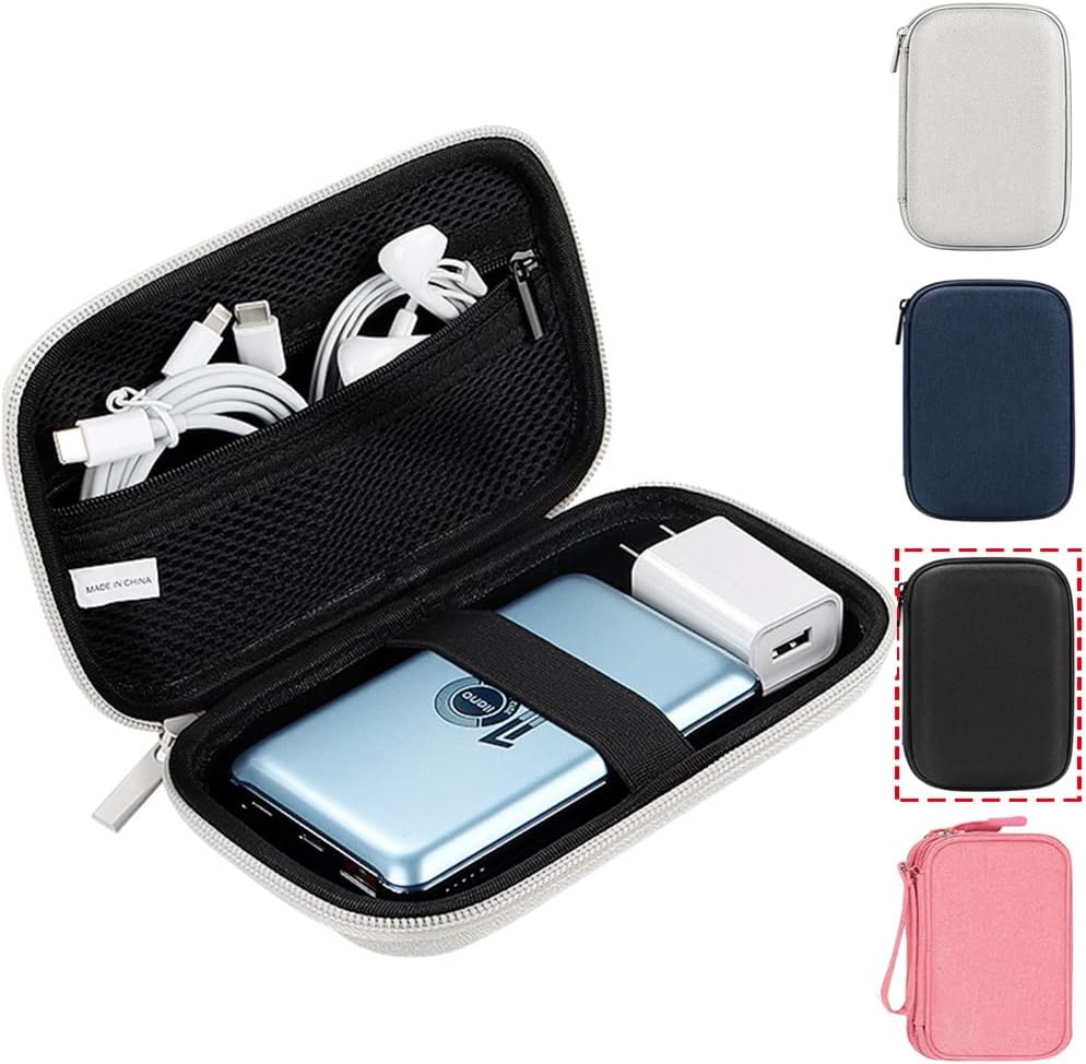 Bolsa de accesorios electrónicos, organizador de cable de cable  funda electrónica, bolsa organizadora de cables portátil impermeable, bolsa de