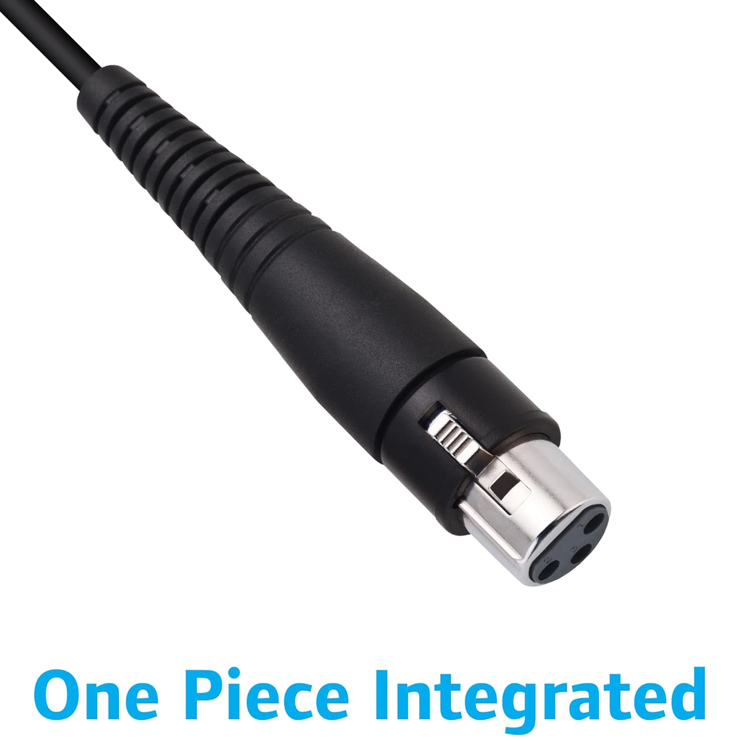 CAROL Cable de micrófono XLR hembra a 0.248 in (14 pulgadas) – 15 pies  Negro  Diseño integrado de una pieza  Compatible con preamplificadores XLR y