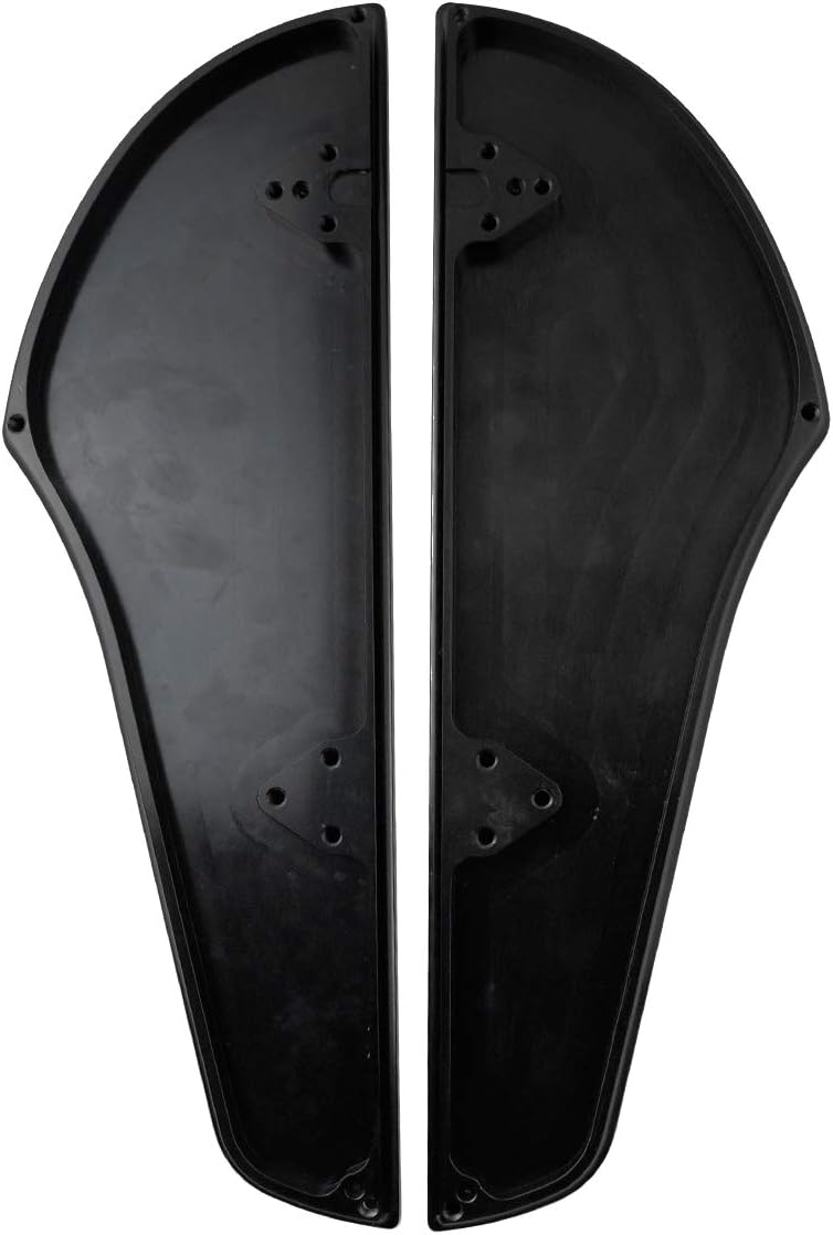 YHMTIVTU Rider – Estribo delantero estirado para Harley Touring Street Road Glide King Softail 2000-2021, color negro