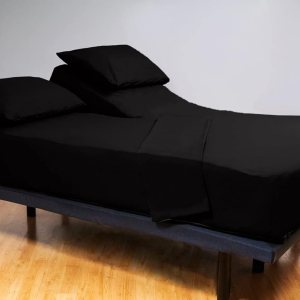 Juego de sábanas tamaño King con cabeza dividida para cama ajustable, juego de sábanas de 1000 hilos tamaño King con parte superior media dividida, Juego de sábanas tamaño King con cabeza dividida para cama ajustable, juego de sábanas de 1000 hilos tamaño King con parte superior media dividida,