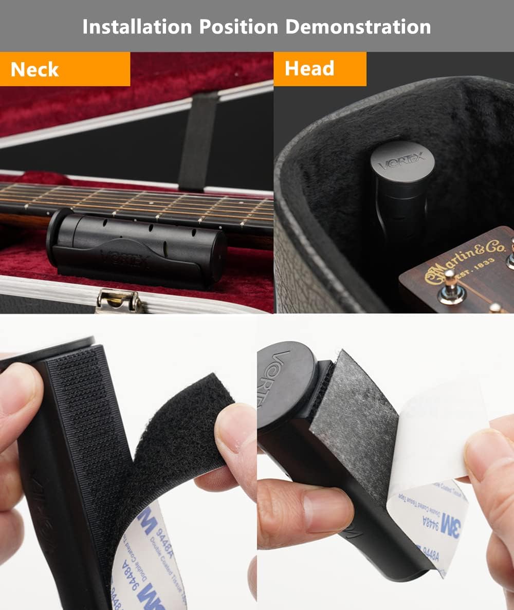 Humidificador de guitarra, humidificador universal para instrumento de cuerda, humidificador para evitar el secado y agrietamiento, sin dañar las