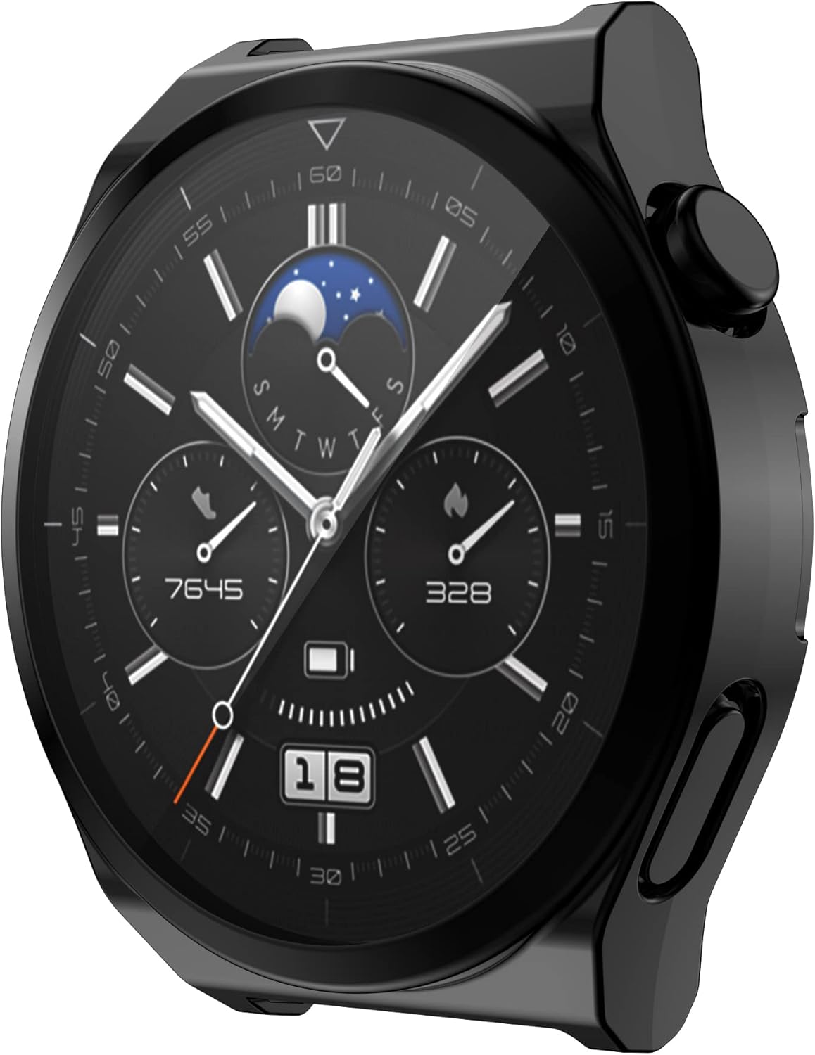 FitTurn Compatible con Huawei Watch GT3 Pro de 1.811 in 1.693 in TPU suave resistente a los arañazos, carcasa protectora para Huawei Watch GT3 Pro