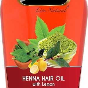 Hemani Aceite para el cabello 200mL (6.76 onzas líquidas) Solución natural para cabello fuerte y brillante (Henna con limón) Hemani Aceite para el cabello 200mL (6.76 onzas líquidas) Solución natural para cabello fuerte y brillante (Henna con limón)