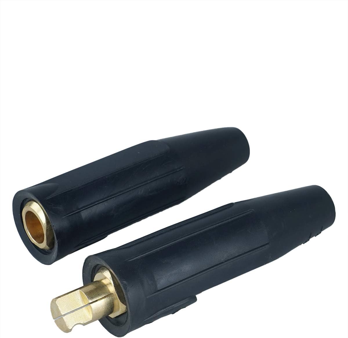 Cable de soldadura 500A Conector rápido Set Camlock estilo macho y hembra para 30-40 Cable