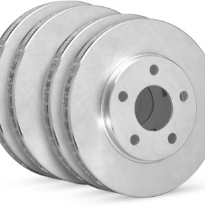 R1 Concepts Kit de rotor de freno trasero delantero  Rotores de freno, disco de freno, compatible con Daewoo Leganza 1999-2002 R1 Concepts Kit de rotor de freno trasero delantero  Rotores de freno, disco de freno, compatible con Daewoo Leganza 1999-2002