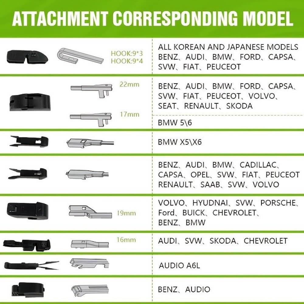 4 limpiaparabrisas para mi coche (26 + 18 pulgadas). 2 limpiaparabrisas delantero de repuesto para Toyota Camry 2017-2012 Avalon 2018-2013