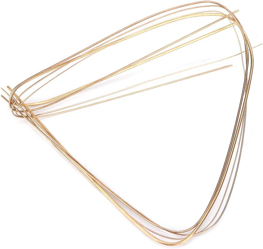4 varillas de soldadura, 0.020 in, 0.028 in, 0.039 in, 0.059 in, alambre de joyería de plata, cobre y aleación de aluminio, alambre de soldadura de