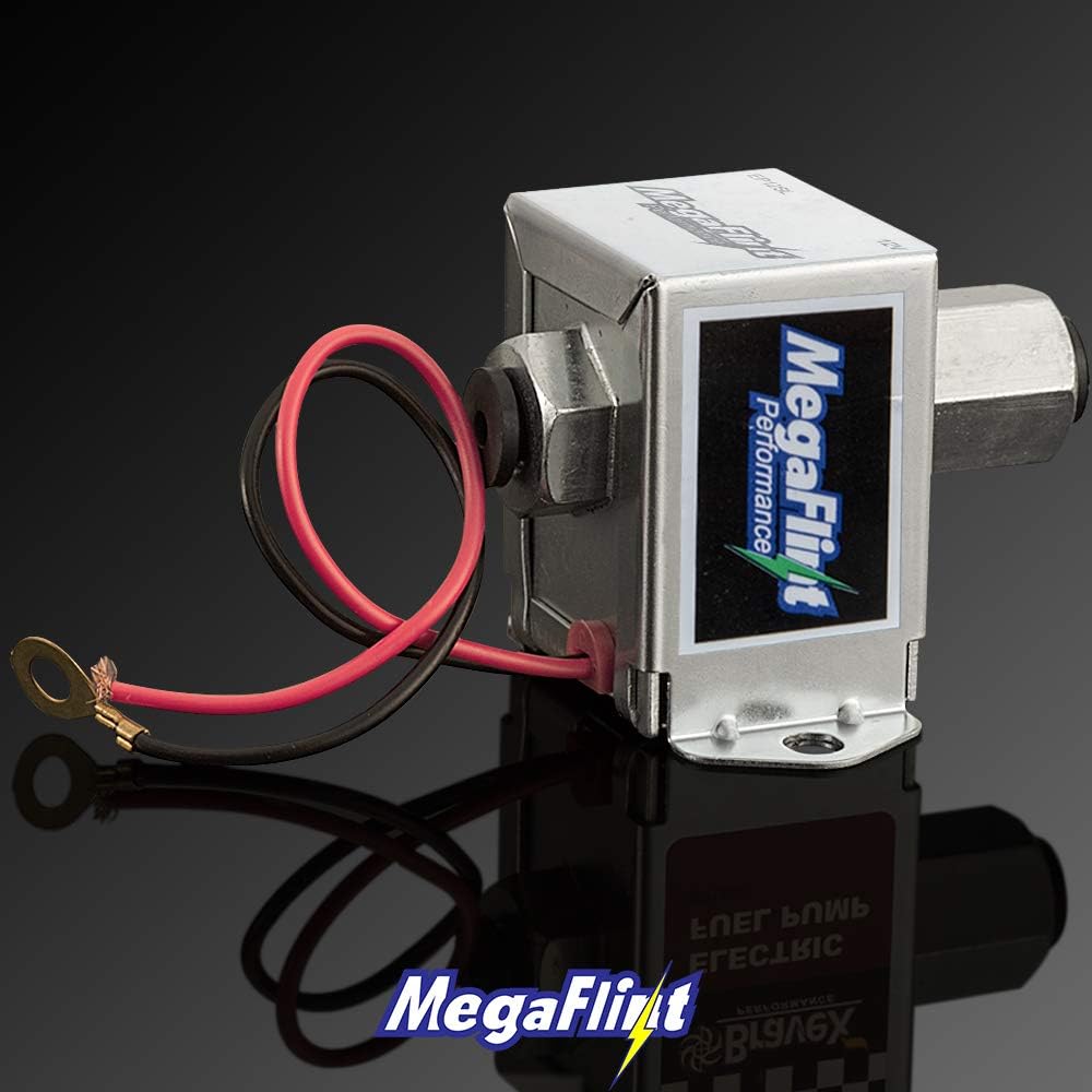 12V Upgrate Universal Electric Fuel Pump Metal Solid (2.5-4 PSI) Low Pressure for Petrol & Diesel EP12S HEP-02A