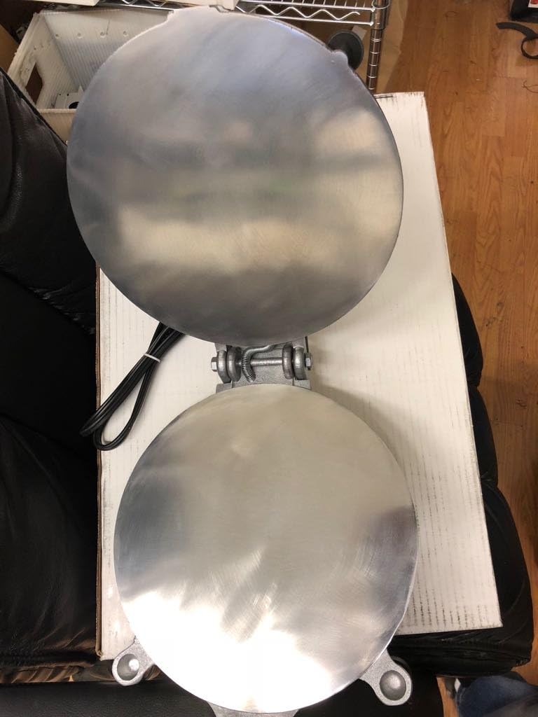 Mexicano grande 10″ de aluminio fundido eléctrico Tortilla Maker Comercial Restaurante Calidad