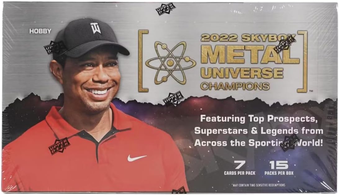 2022 Upper Deck Skybox Metal Universe Champions HOBBY box (15 pksbx)