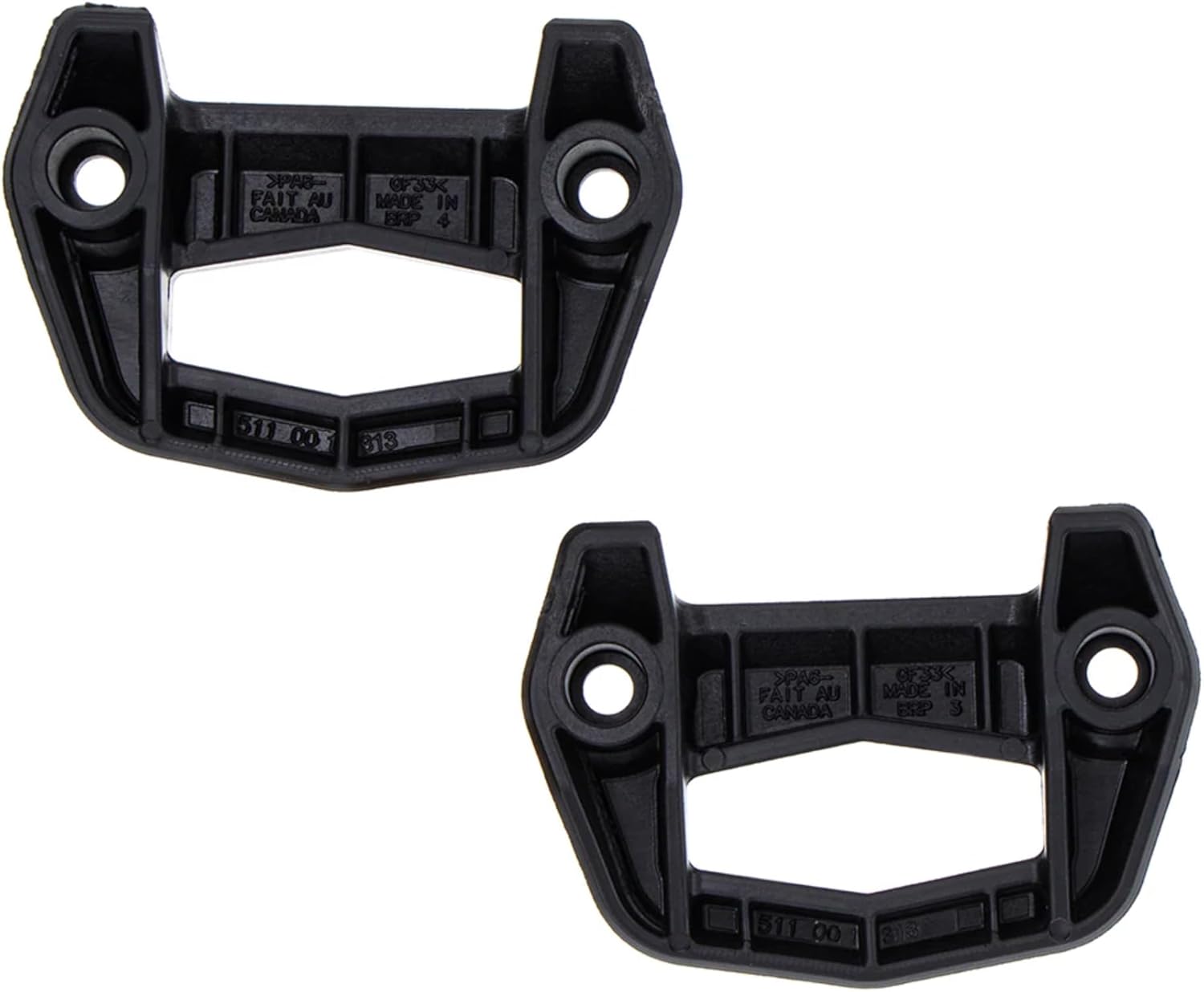Ski-Doo Nuevo OEM LinQ Cargo Base Kit (2 Bases con Hardware), 511000779 860201806