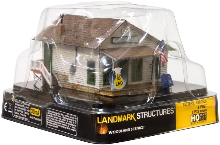 Woodland Scenics BR5063 Cartas, paquetes y kit de construcción y listo para postes, escala HO