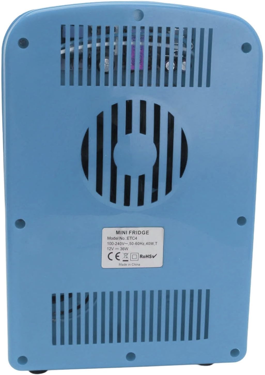 Mini nevera, refrigerador pequeño, refrigerador para el cuidado de la piel, 4L, enfriador portátil, refrigerador personal, mini refrigerador para