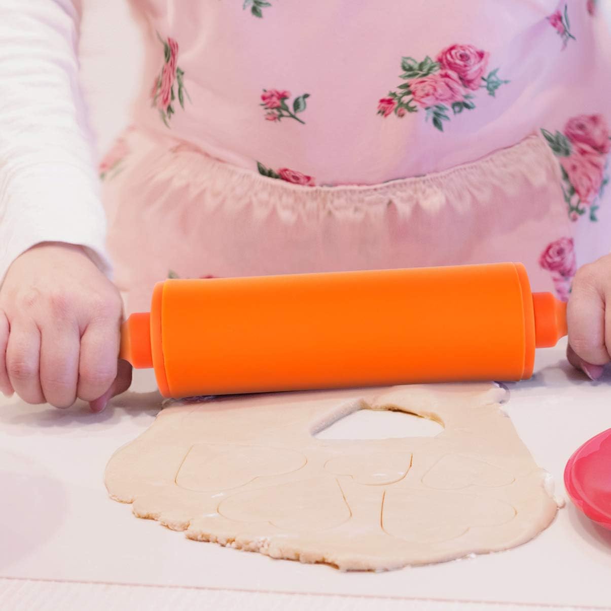 STOBOK Mini rodillos para niños, herramientas de masa para el hogar, cocina, niños, paquete de 3 (color al azar)