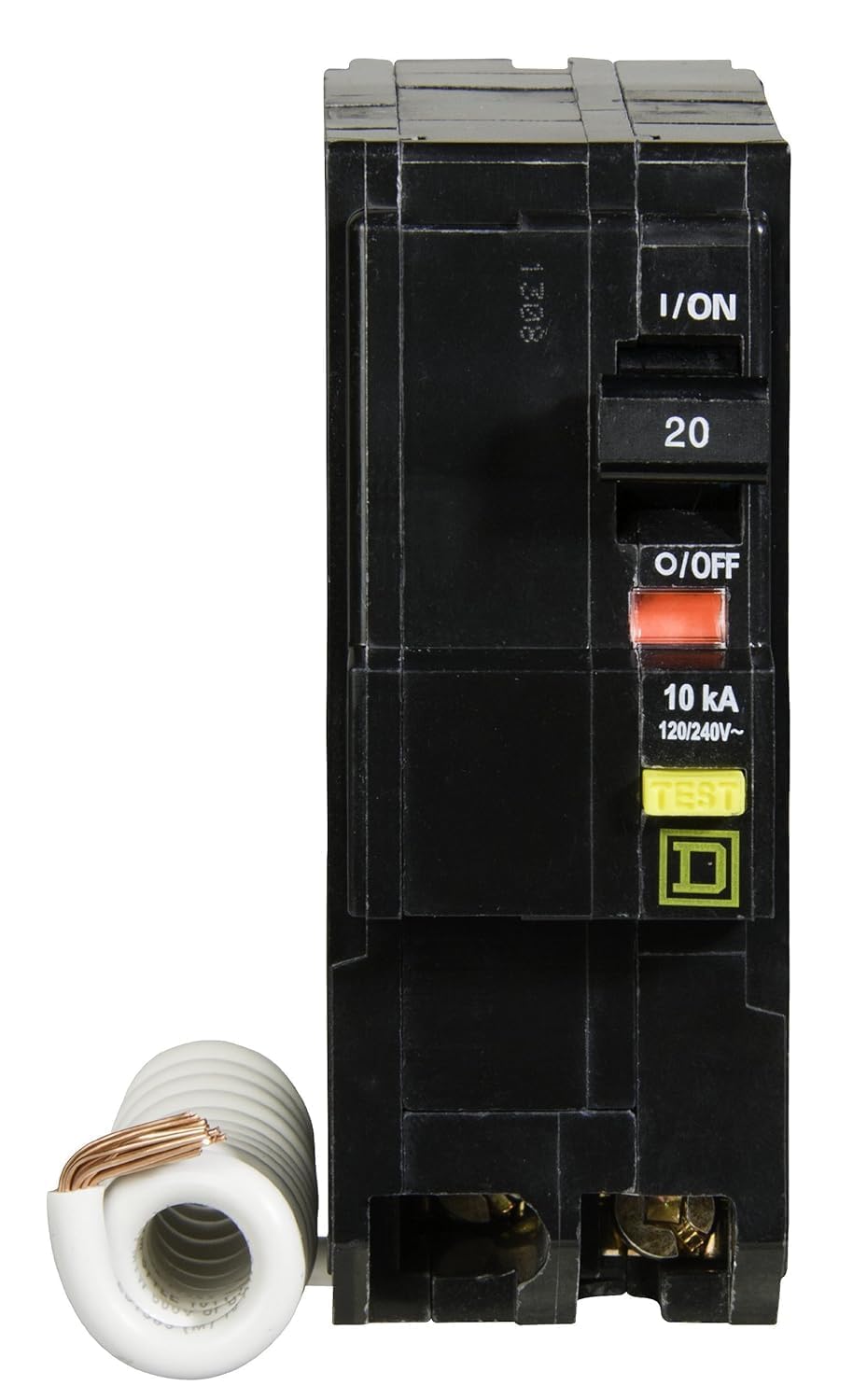 Square D por Schneider Electric QO220GFICP QO Qwik-Gard, 20 amp, disyuntor GFCI de dos polos