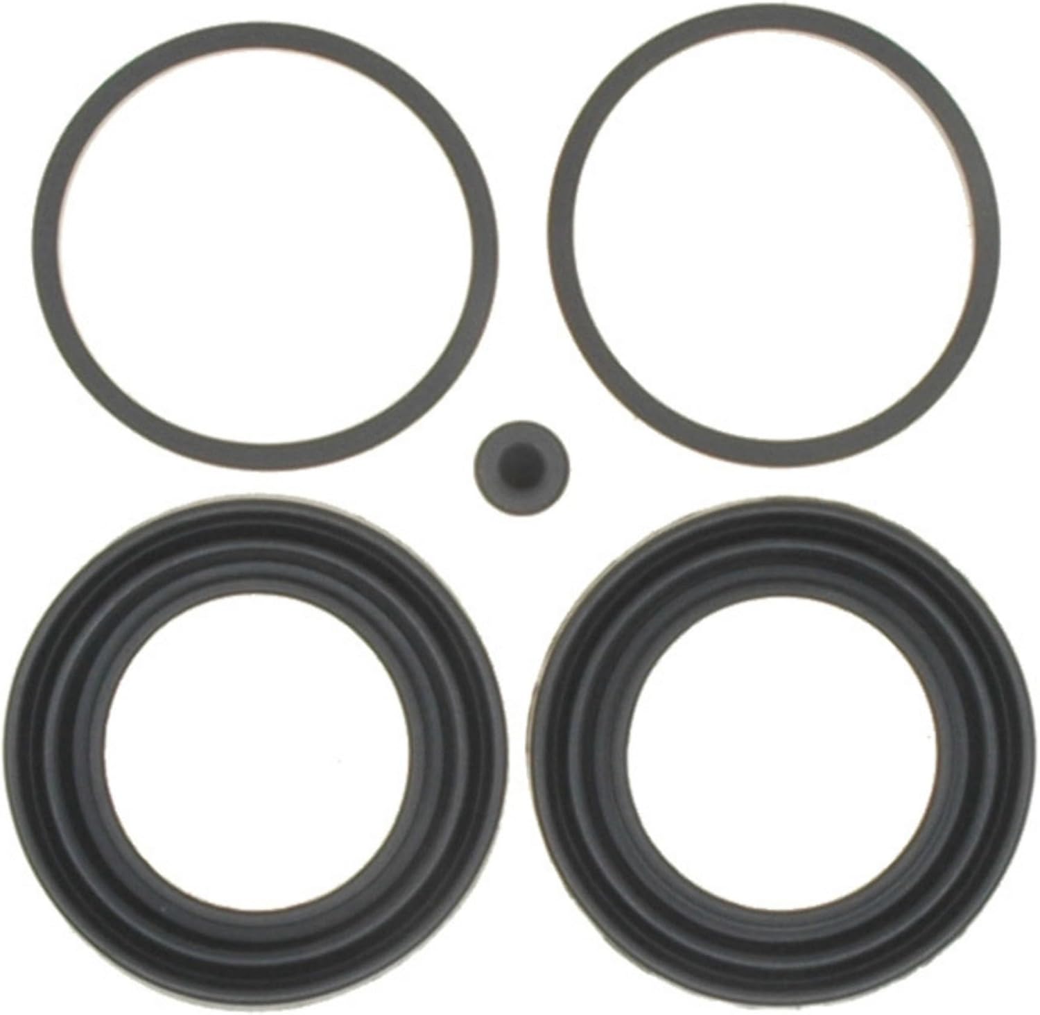 Front Disc Brake Caliper Seal Kit Premium Compatible With Nissan X-Trail 2002 2003 2004 2005 2006 2007 2008 2009 2010 2011 2012 2013 2014 PC-654943