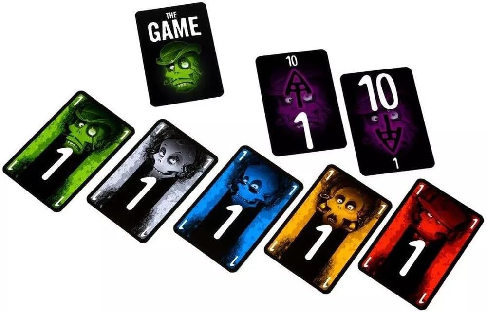El juego juego de cartas rápido y fácil un desafío rápido para jugar en equipo! Juego de estrategia cooperativa para niños y adultos, mayores de 8