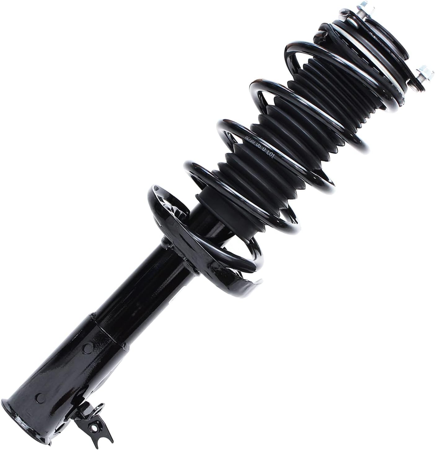 Detroit Axle – Nudillos de dirección delanteros con bujes + puntales rápidos con montaje de resorte helicoidal de repuesto para Honda Civic Sedan