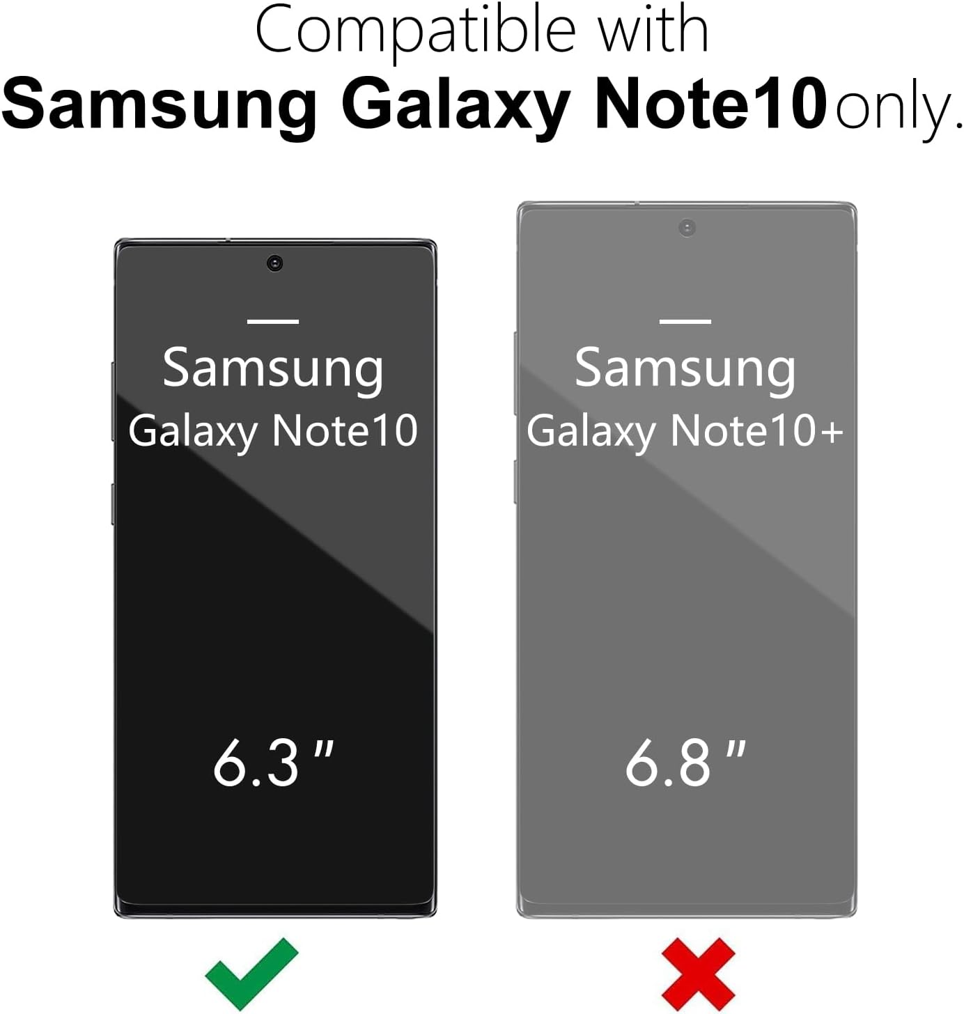 oakxco Diseñada para Samsung Galaxy Note 10, funda de silicona líquida, bonita funda delgada y delgada de goma suave de poliuretano termoplástico