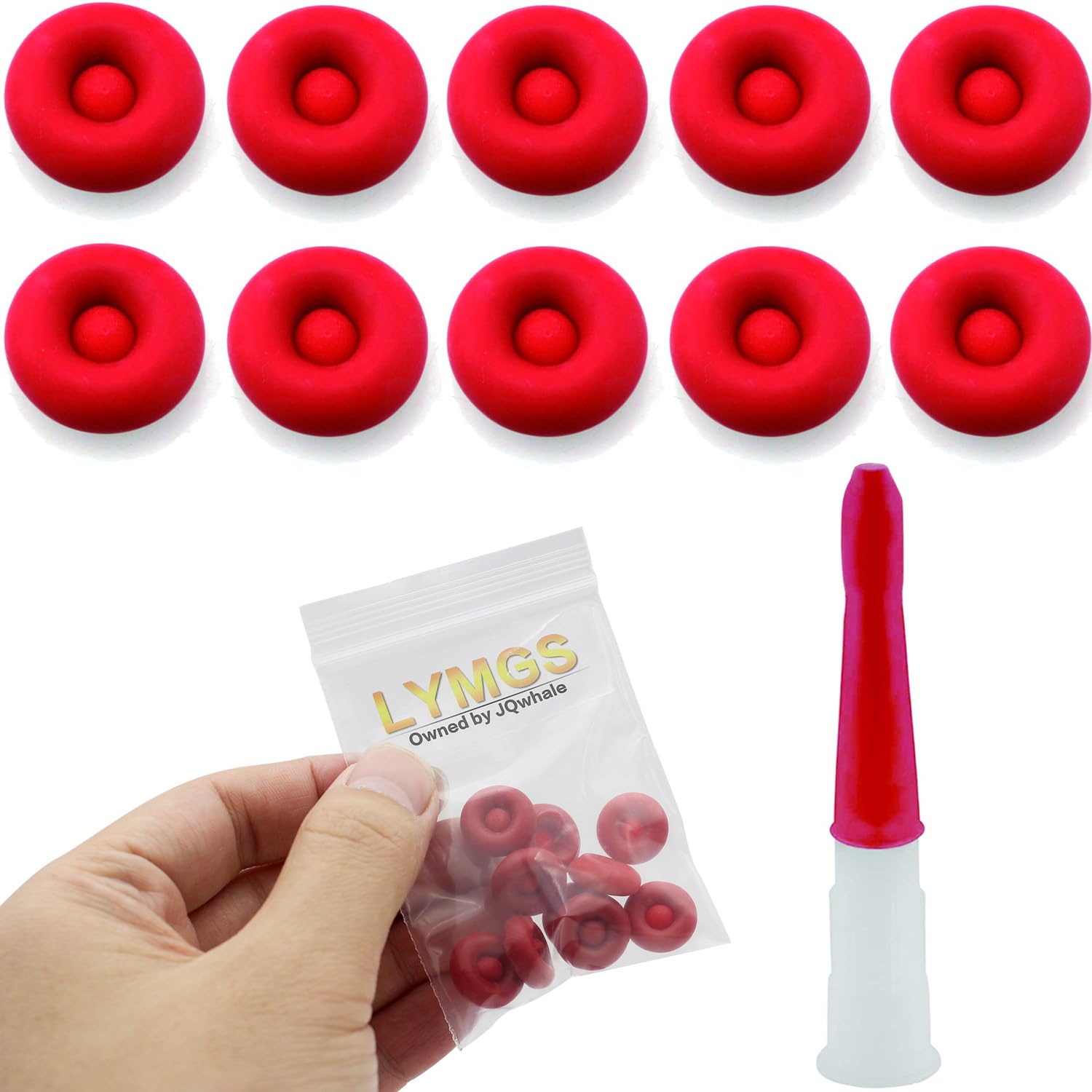 LYMGS Tapones de sellado de látex de tubo de calafateo de ajuste universal, sellador de cubierta para sellar y preservar el tubo de calafateo