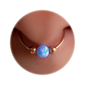 Blue Opal Septum Ring Hoop 14k Gold Filled – 20G Tiny Septum Nose Hoop For Women – 8mm Inner Diameter 0.3 Inches Jewelry Blue Opal Septum Ring Hoop 14k Gold Filled – 20G Tiny Septum Nose Hoop For Women – 8mm Inner Diameter 0.3 Inches Jewelry