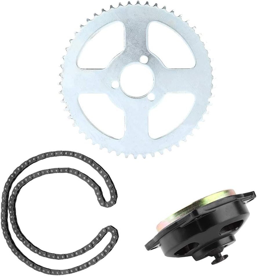 Sistema de transmisión T8F Kette cadena con piñón trasero de caja de engranajes 6T para mini motocicleta de 47cc 49cc